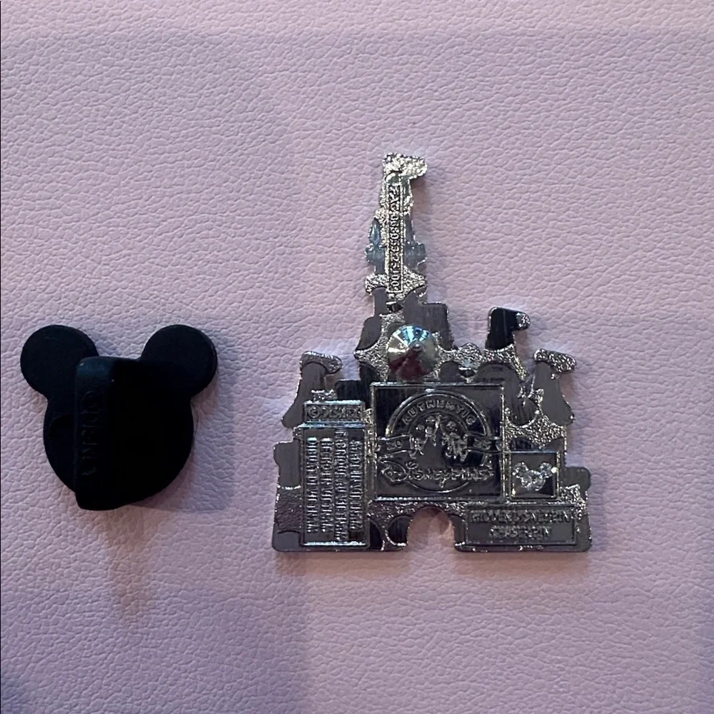 Walt Disney World 2025 Hidden Disney Mickey Wave B Chernabog Castle Chaser pin - Picture 2 of 3